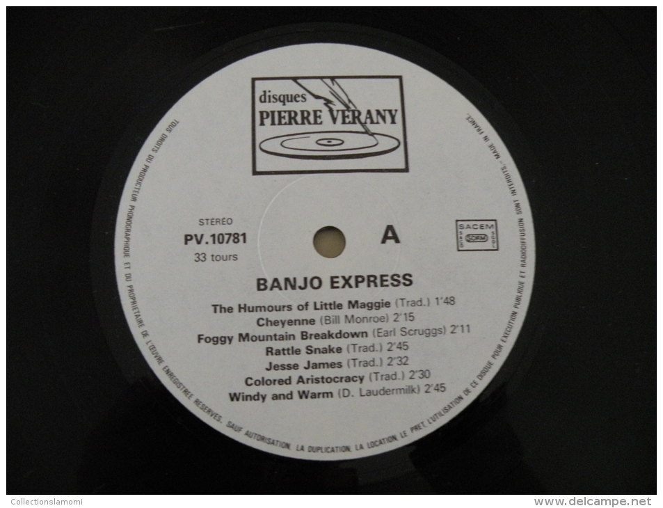 Vinyle 33T LP , Banjo Express 'Country Music - Album