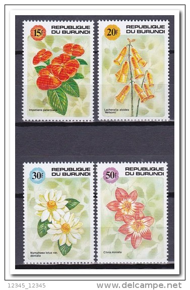 Burundi 1992, Postfris MNH, Flowers - Ongebruikt