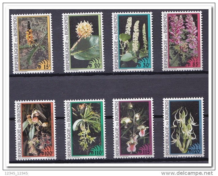 Burundi 1995, Postfris MNH, Flowers - Nuevos
