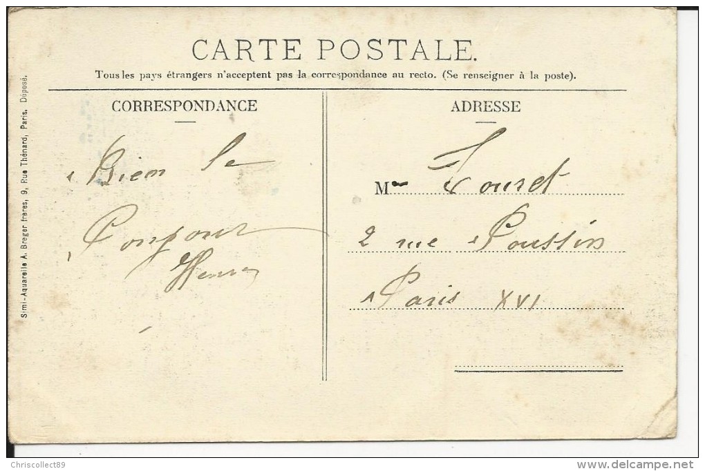 Carte Postale  : Nanteuil Le Haudouin - Rue Gambetta  - Boutiques - Nanteuil-le-Haudouin