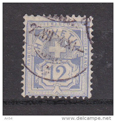 1882  N°  56 OBLITERE  . CATALOGUE ZUMSTEIN - Used Stamps