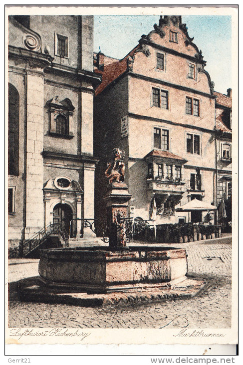 5238 HACHENBURG, Marktbrunnen, 1935 - Hachenburg