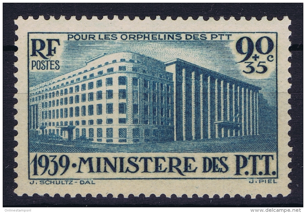 France: Yv Nr 424 MNH/**  Sans Charnière  19439 - Ongebruikt