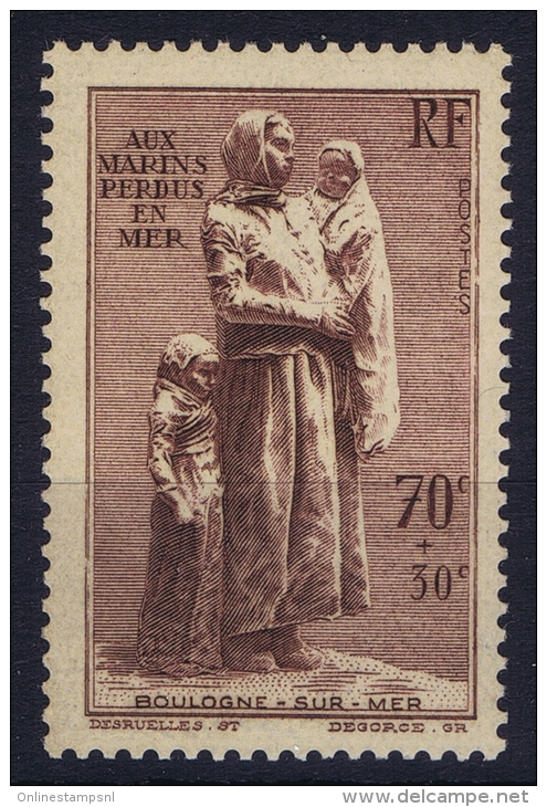 France: Yv Nr 447 MNH/**  Sans Charnière  1939 - Ongebruikt