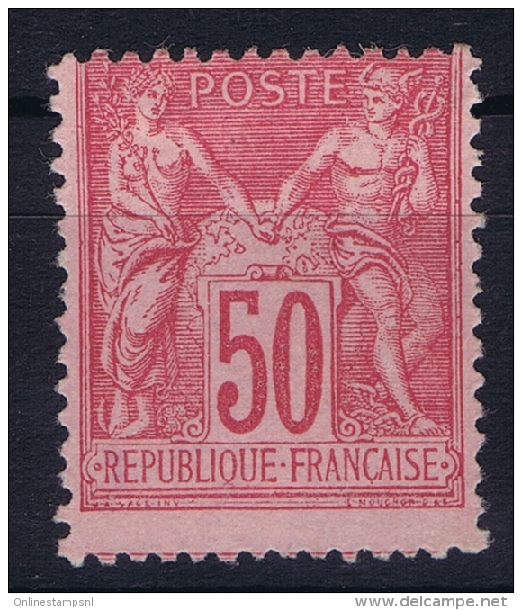 France: Yv Nr 104 Not Used (*) SG Signed/ Signé - 1898-1900 Sage (Type III)