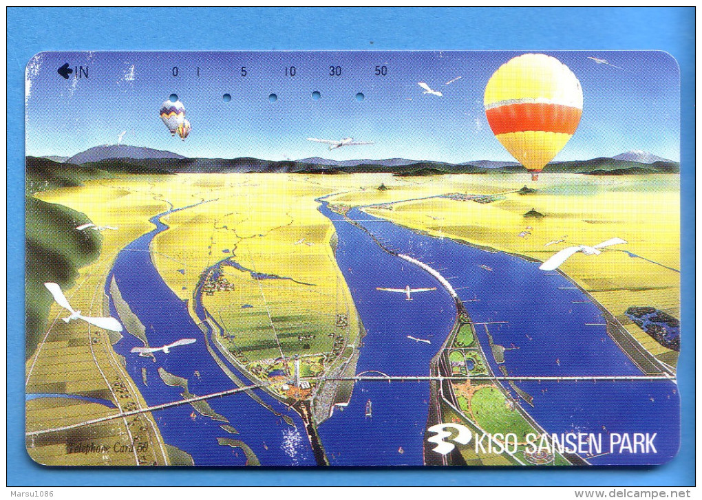 Japan Japon Telefonkarte Télécarte Phonecard Telefoonkaart -  Ballon Balloon - Sport