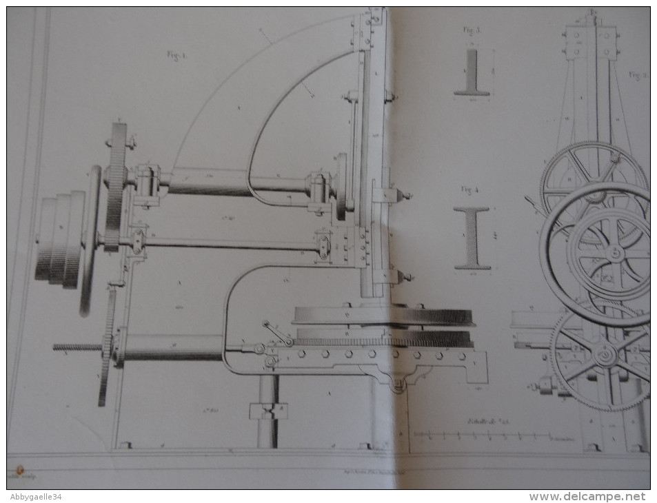 MACHINE A MORTAISER PAR MM. SHARP ET ROBERTS Publication Industrielle Petitcolin Chardon Armengaud - Machines