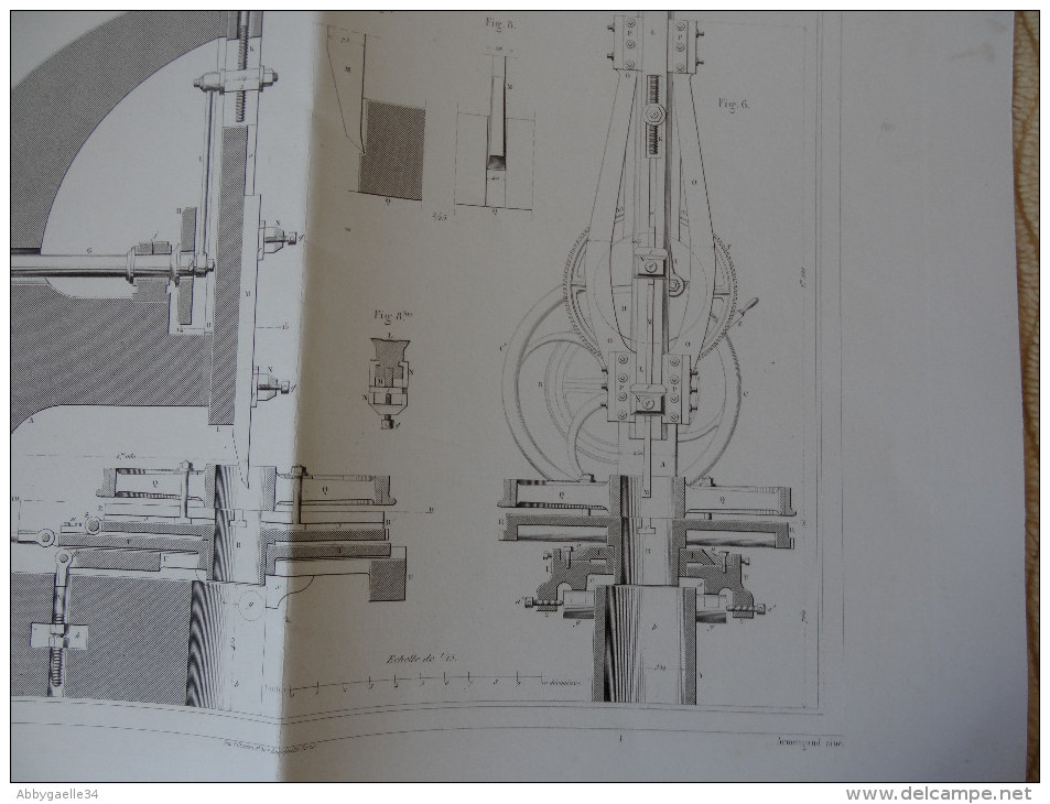 MACHINE A MORTAISER PAR MM. SHARP ET ROBERTS Publication Industrielle Petitcolin Chardon Armengaud - Machines