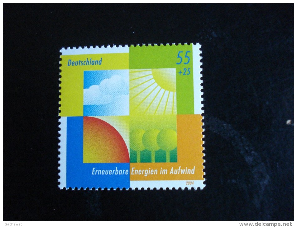 Allemagne - Année 2004 - Energies Renouvelables - Y.T. 2204 - Neufs (**) Mint (MNH) - Nuevos