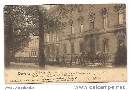 BRUSSEL/BRUXELLES: Palais Du Prince Albert - Monuments, édifices