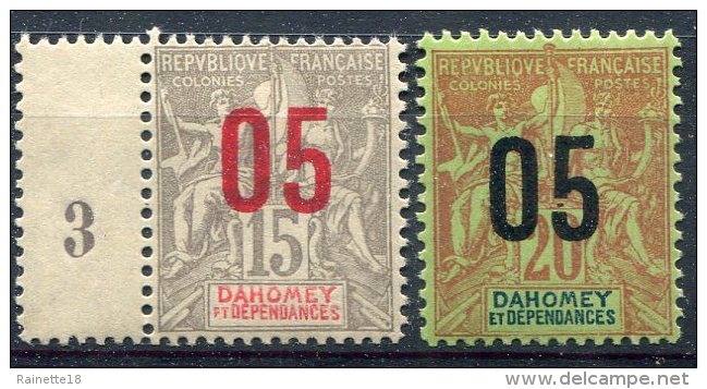 Dahomey                                         35/36   ** - Unused Stamps