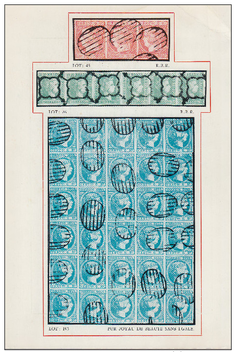 Balasse : La Collection Burrus - Espagne - Catalogue III - 15 Juin 1963 - Cataloghi Di Case D'aste