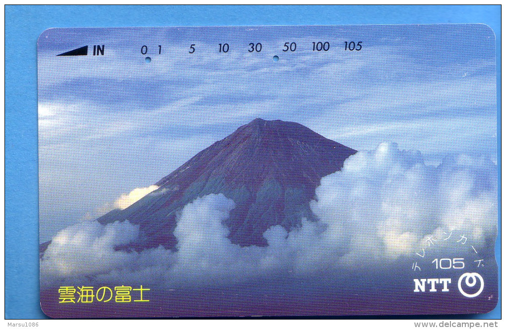 Japan Japon Telefonkarte Télécarte Phonecard Telefoonkaart  NTT Nr. 290 - 176 - Montagnes