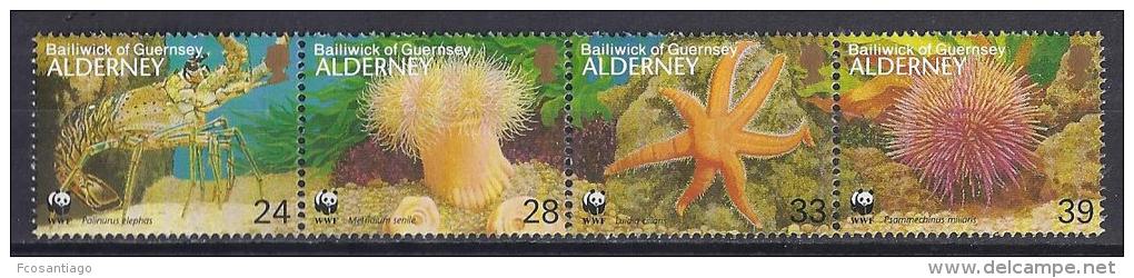 ALDERNEY 1993 - Yvert #61/4 - MNH ** - Alderney