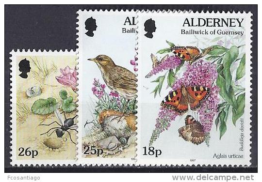 ALDERNEY 1997 - Yvert #100/02 - MNH ** - Alderney