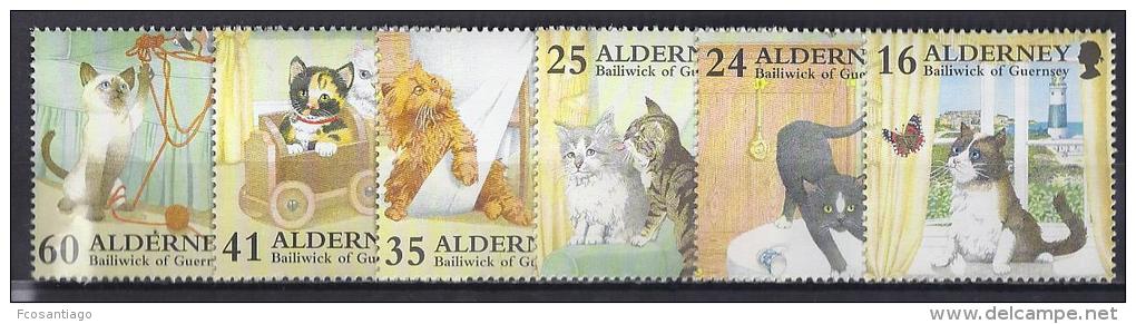 ALDERNEY 1996 - Yvert #94/99 - MNH ** - Alderney