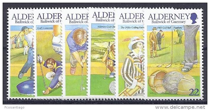 ALDERNEY 2001 - Yvert #174/79 - MNH ** - Alderney