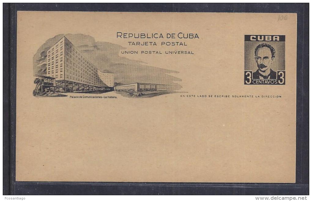 CUBA - TARJETA POSTAL - Otros & Sin Clasificación