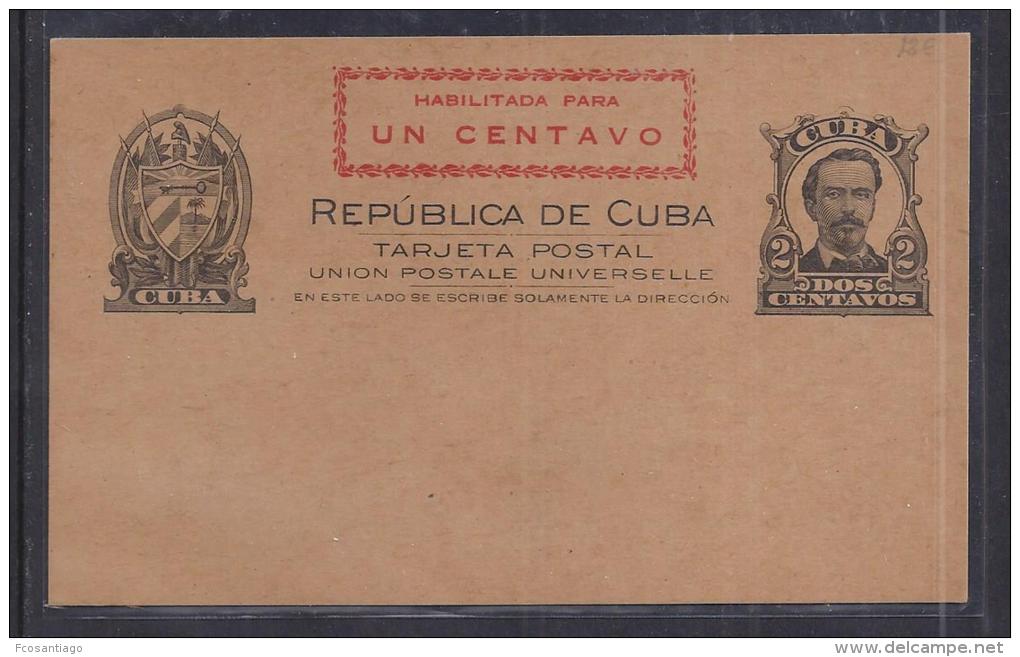 CUBA - TARJETA POSTAL - Otros & Sin Clasificación