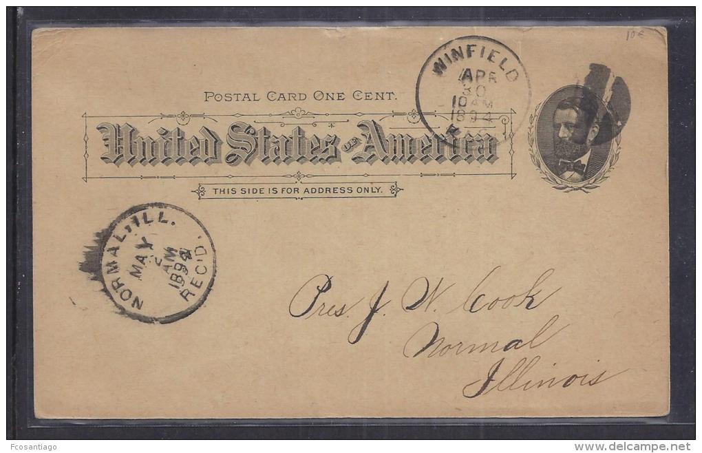 ESTADOS UNIDOS - TARJETA POSTAL - Otros & Sin Clasificación