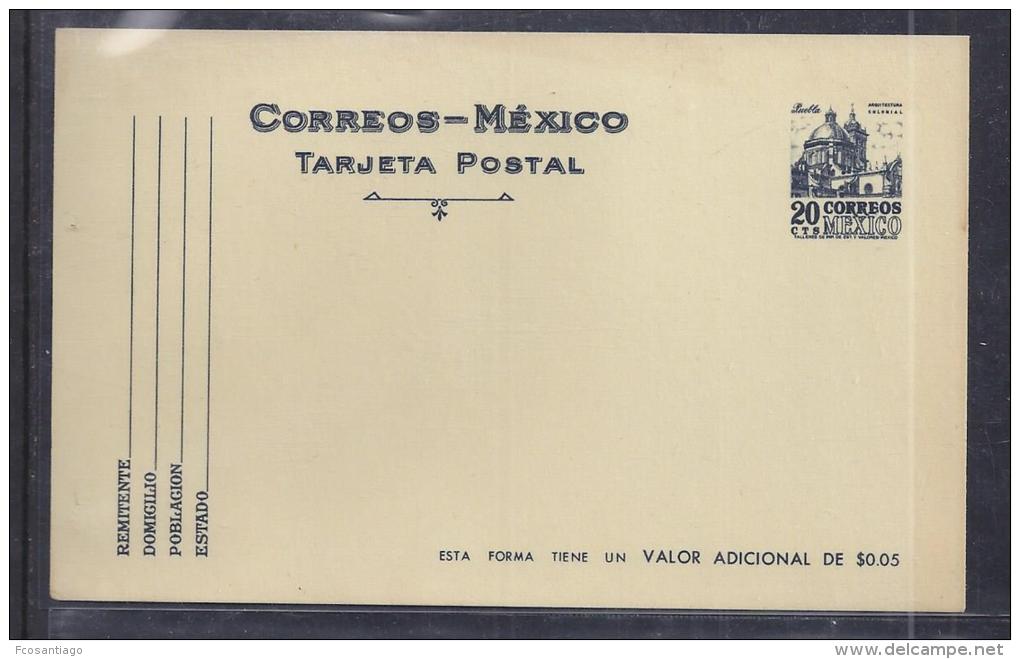 MEXICO - TARJETA POSTAL - México