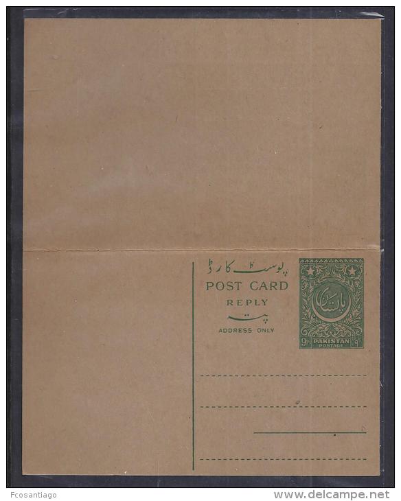 PAKISTAN - TARJETA POSTAL - Pakistán