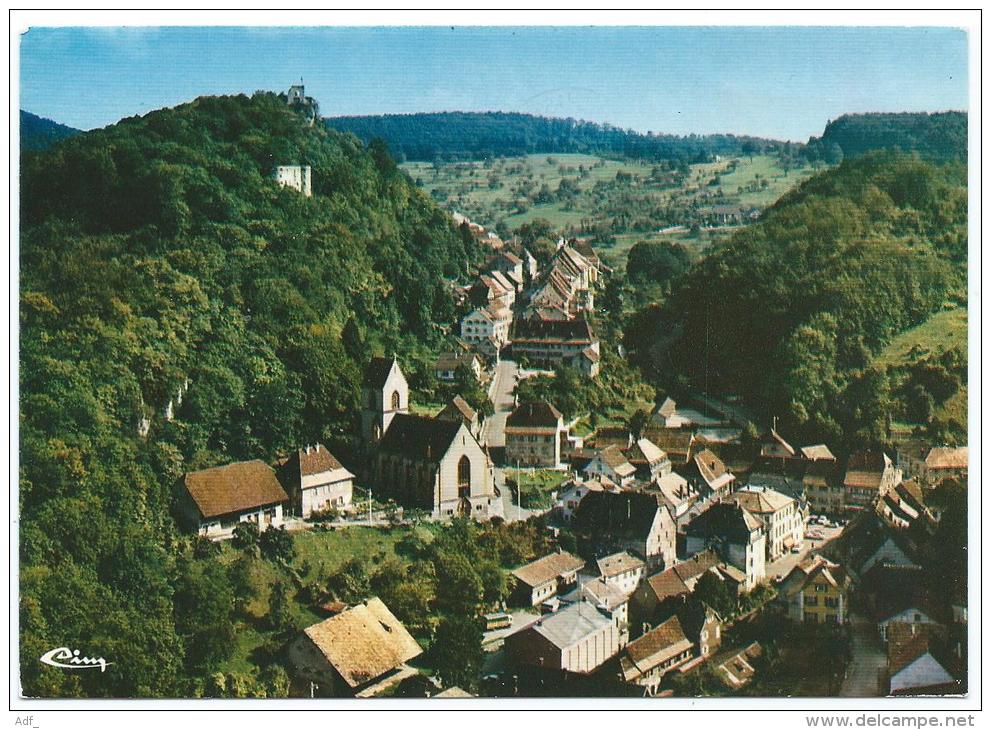 CP FERRETTE, LE SUNDGAU, JURA ALSACIEN, VUE GENERALE, HAUT RHIN 68 - Ferrette