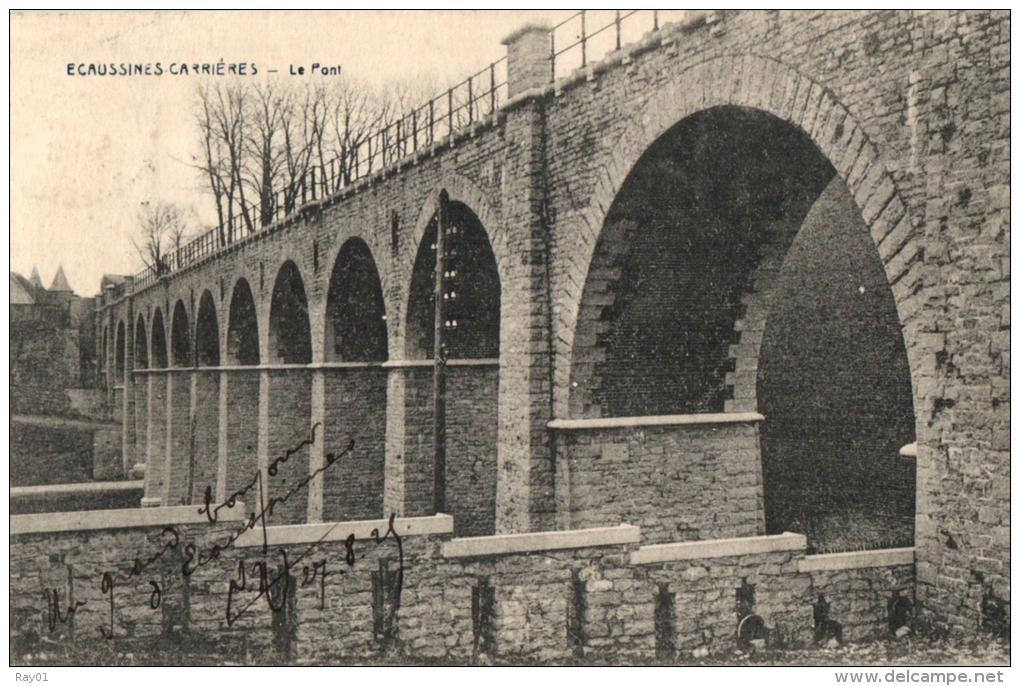 BELGIQUE - HAINAUT - ECAUSSINES-CARRIERES - Le Pont. - Ecaussinnes