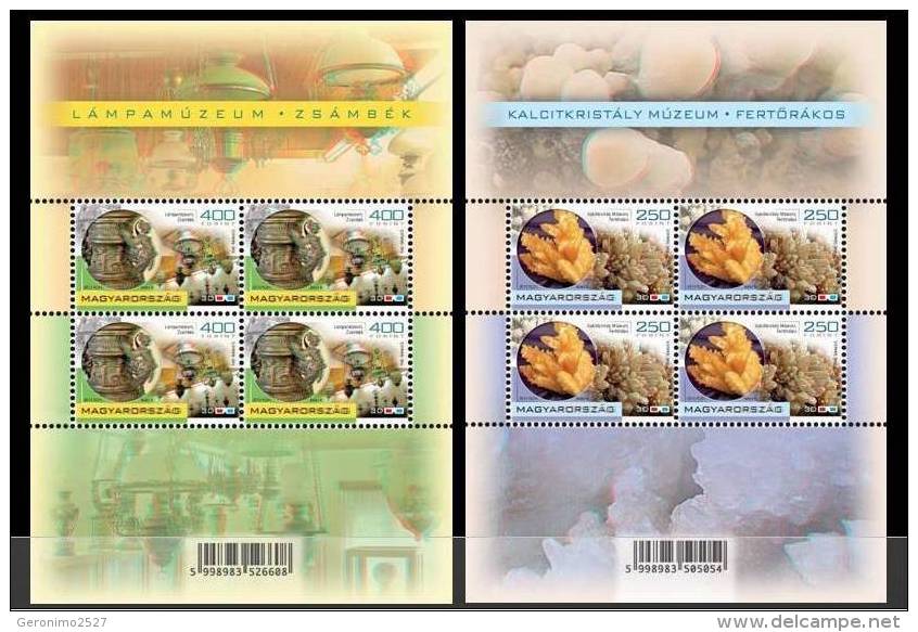 HUNGARY 2013 CULTURE Treasures Of HUNGARIAN MUSEUMS - Fine 2 3D S/S MNH - Ongebruikt