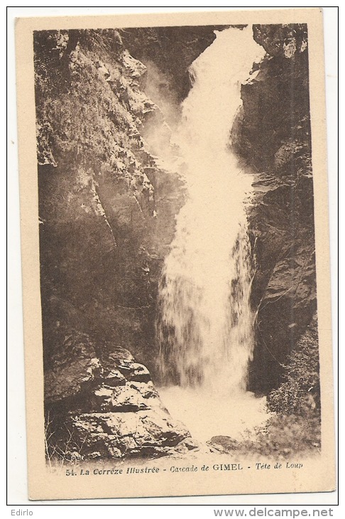 19 Cascade De Gimel -Tête De Loup -  Neuve TTB - Autres & Non Classés