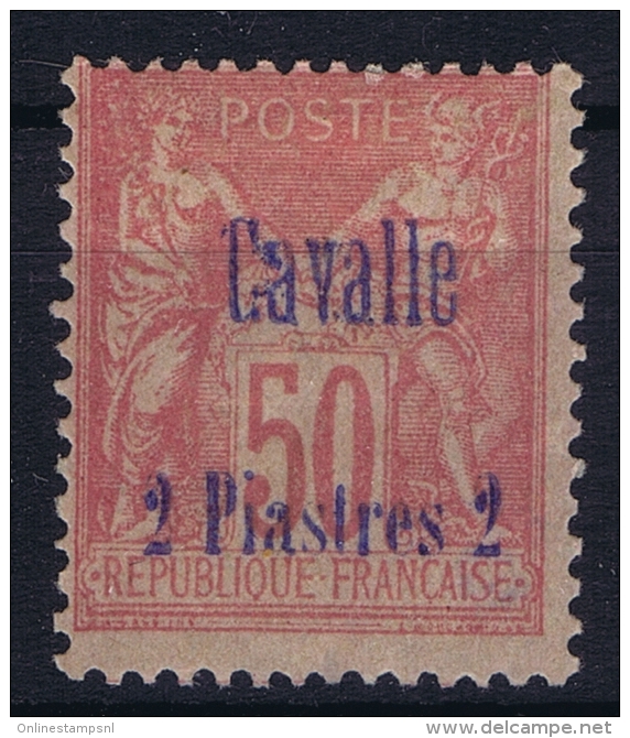 Cavalle Yv Nr 7 MH/* Avec  Charnière  Signed/ Signé - Unused Stamps