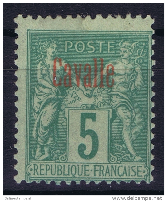 Cavalle Yv Nr 2 MH/* Avec  Charnière - Ongebruikt