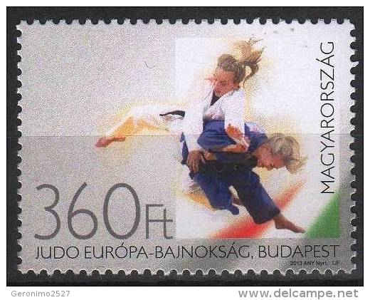 HUNGARY 2013 SPORT European Cup Of JUDO BUDAPEST - Fine Set MNH - Unused Stamps