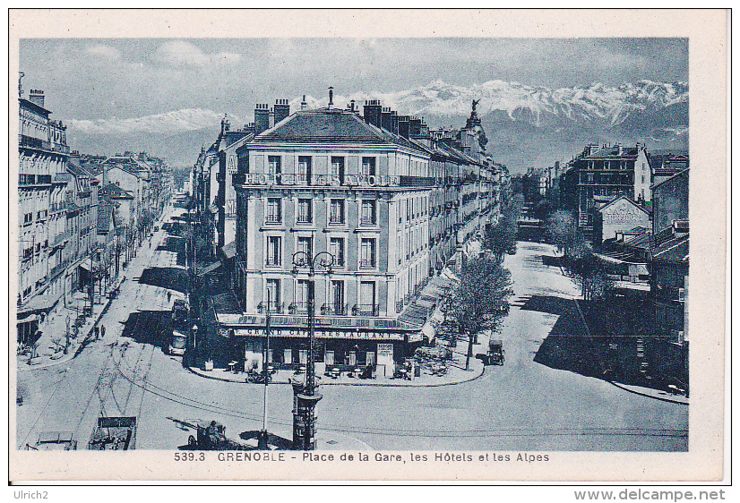 CPA Grenoble - Place De La Gare (18489) - Grenoble