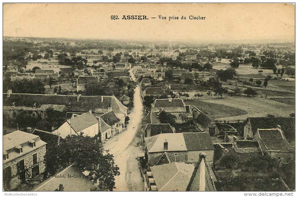 46 - 250915 - ASSIER - Vue Prise Du Clocher - - Assier