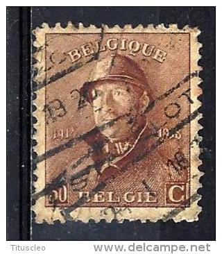BELGIQUE 174° 50c  Brun-rouge Roi Casqué (10% De La Cote + 0,15) - 1919-1920 Trench Helmet