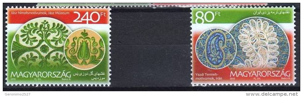 HUNGARY 2010 CULTURE Art COSTUMES - Fine Set MNH - Nuevos