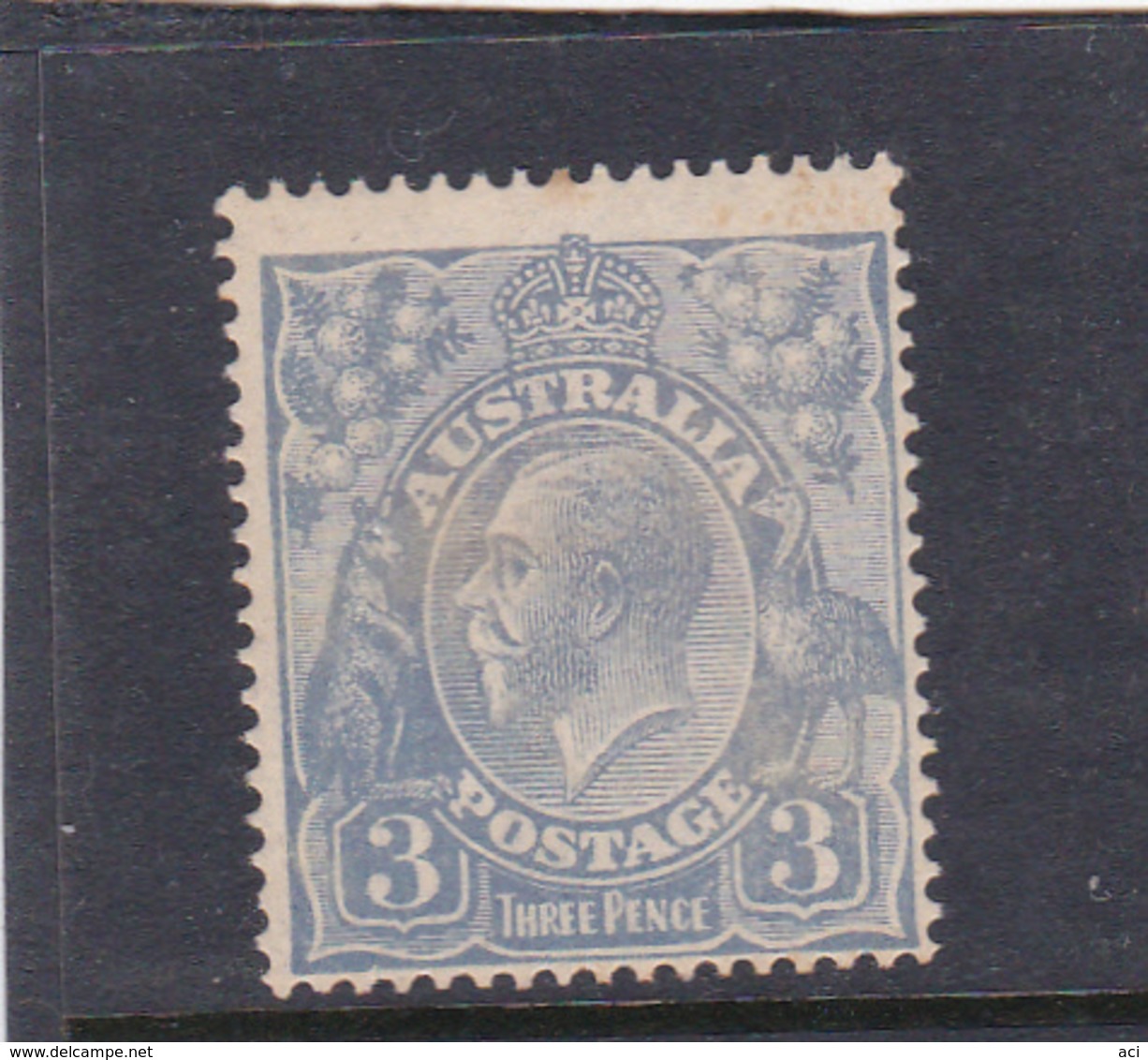 Australia 1914-24 Single Watermark King George V, SG 79, 3d Blue Mint Never Hinged - Nuevos