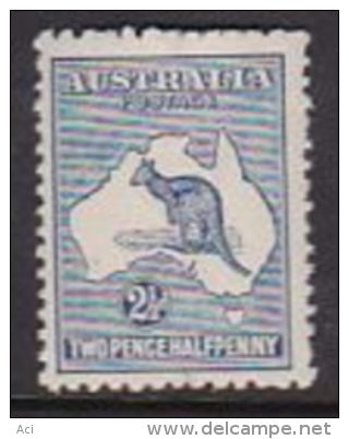 Australia 1915-20 Third Watermark Kangaroo SG 36, 2, 5d Blue Mint Never Hinged - Neufs