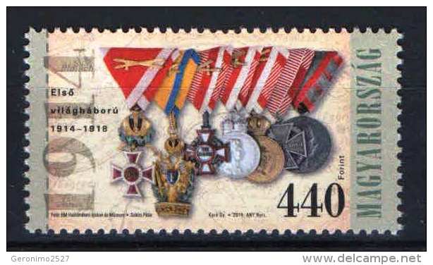 HUNGARY 2014 EVENTS 100 Years From The End Of WORLD WAR I - Fine Set MNH - Ongebruikt