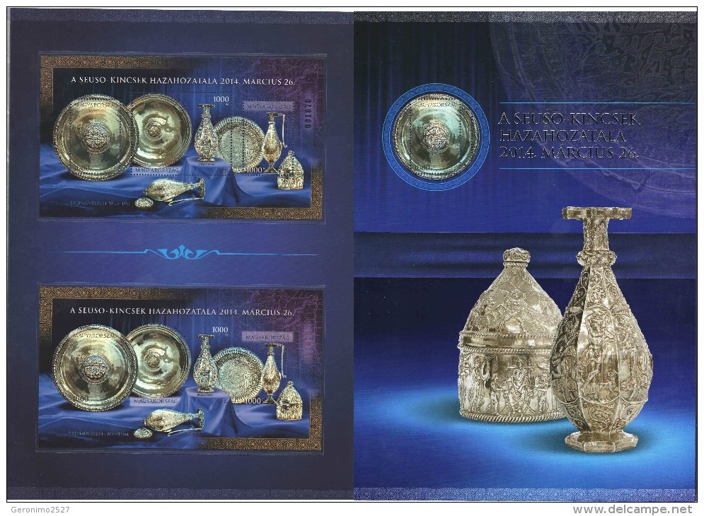 HUNGARY 2014 ART Jewels SEUZO TREASURES - Fine Booklet MNH - Ongebruikt