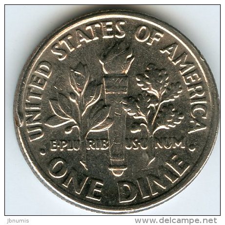 Etats-Unis USA 10 Cents Dime 1987 P KM 195a - 1946-...: Roosevelt