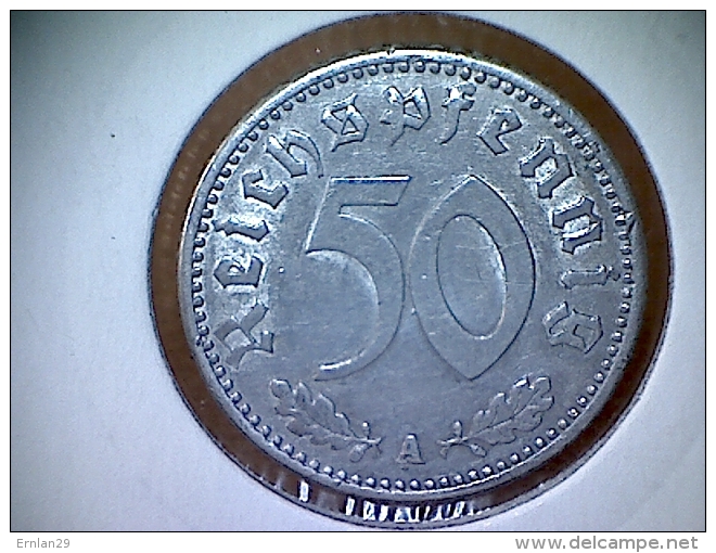 Allemagne 50 Reichspfennig 1935 A - 50 Reichspfennig