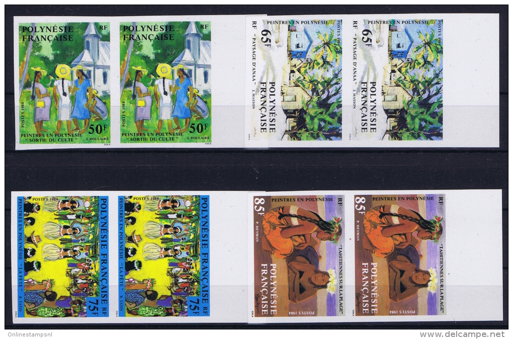 Polonesie Francaise: Nr 227 - 230 / 223 - 226 Non Dentelée   MNH/** Sans Charnière         1984 - Nuevos