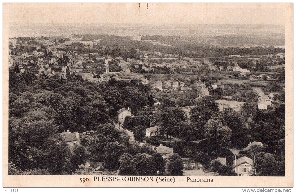 CPA  --  DPT 92  -- LE  PLESSIS - ROBINSON  --  PANORAMA............ - Le Plessis Robinson