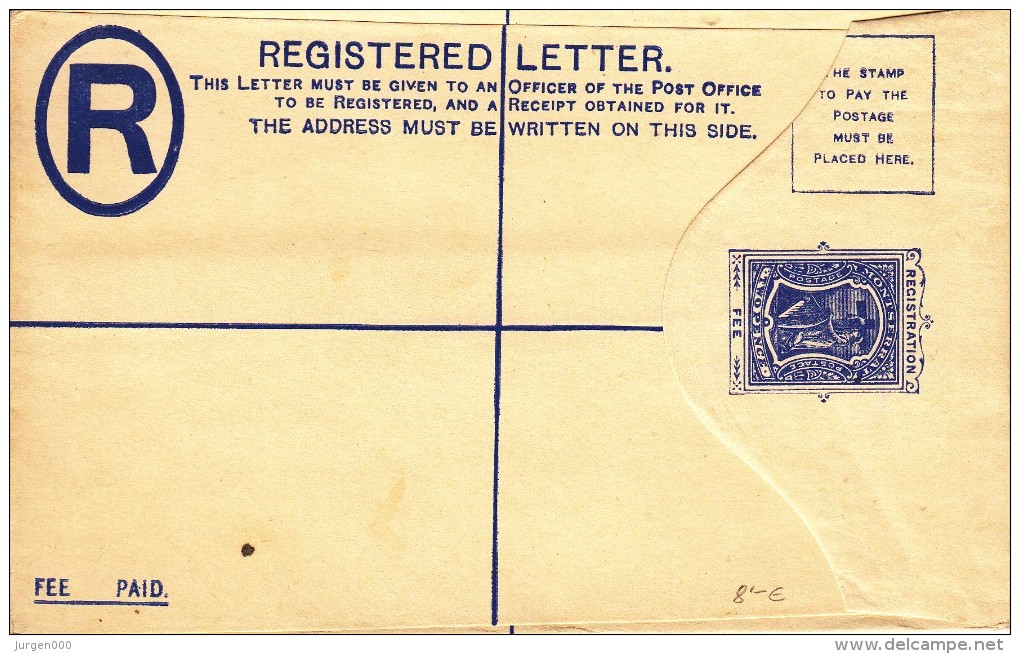 Entier, Registered Letter (07495) - Montserrat