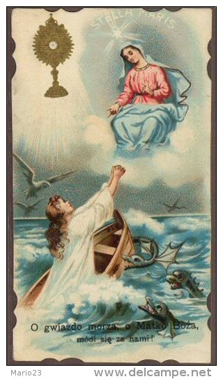 Santino - Holy Card - Madonna - Stella Maris - Images Religieuses