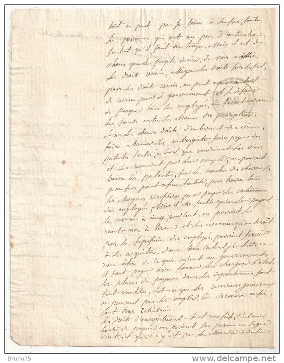 1829 - LAS De Mme JAVODIN Née PONTIER Au Ministre De L'Intérieur - De Treignac (Corrèze) - 4 Pages - Other & Unclassified