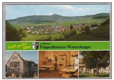 Poppenhausen , Katholisches Schwesternhaus , Naturpark Rhön , Mehrbildkarte - Fulda