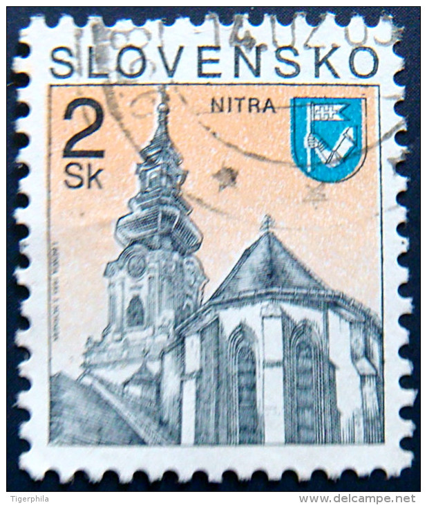 SLOVAKIA 1993 2k Nitra Used - Oblitérés